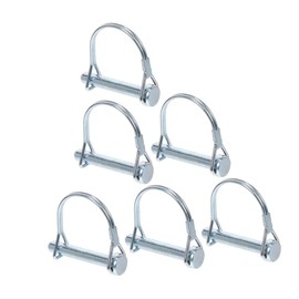 BUGUUYO 6pcs Locking Pin for Trailers Safety Coupler Pins for Farm and Garden Equipment Durable Easy Installation Versatile Usage