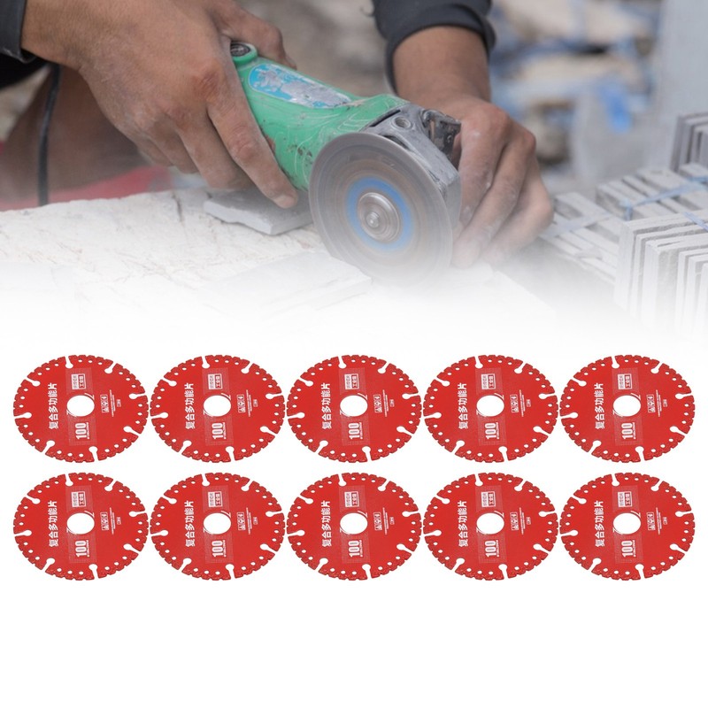 10pcs Multifunctional Cutting Wheel Durable Grinding Cutting Disc for Pneumatic
