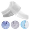 CLISPEED 100Pcs Shirt Collar Stays Durable Plastic Collar Fixers Easy