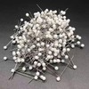 940PCS Sewing Pins, 1.2in Straight Pins with Plastic Pearl Head,