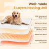 Bearhug Dog Heating Pad, Pet Heating Pad 35"×24"[Two Replaceable Cover]