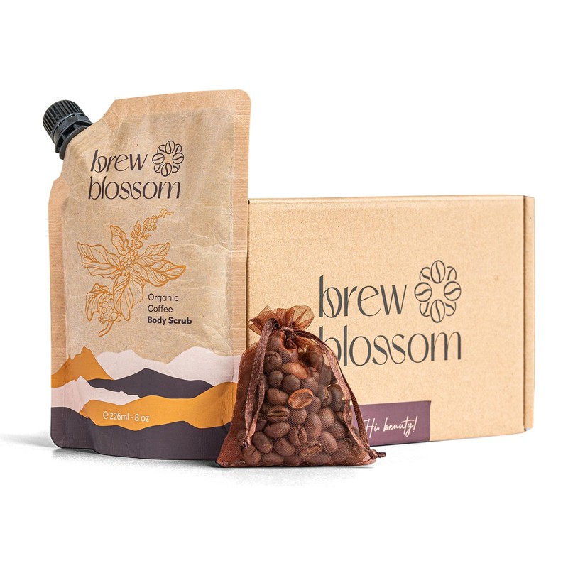 Exfoliante Corporal de Café Orgánico Brew Blossom Organic Coffee Body