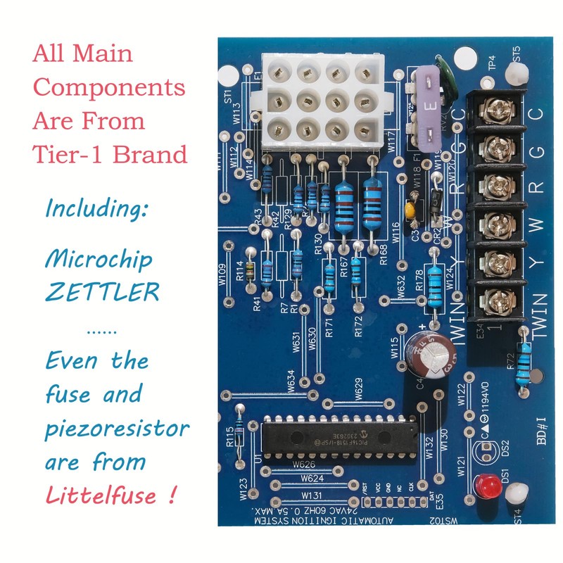 2025 Updated Furnace Control Board 50A55-743,Replacement for Amana/Goodman Furnace Control