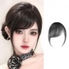 Bangs, See-through, Side Part, C-curl, Side Hair Wig (48027426) - Brown Black-Right / 앞머리 뱅 시스루 가르마 C컬 사이드 옆머리 가발 (48027426) - 브라운블랙-오른쪽