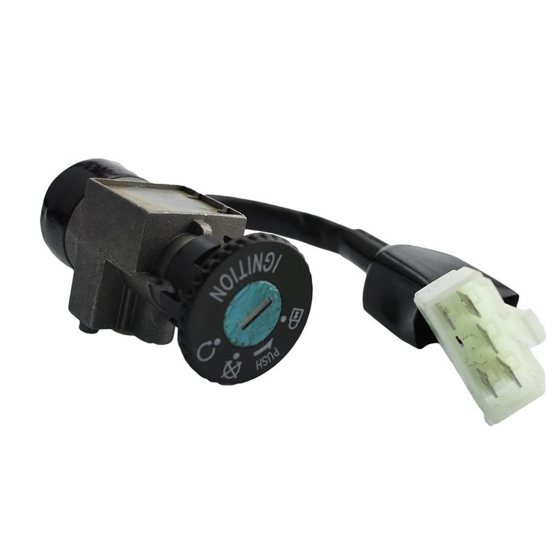 GOOFIT Ignition Switch Key Set Replacement For GY6 49cc 50cc