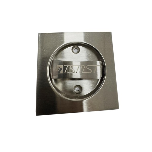 TSMST Pocket Door Lock, Contemporary Entry Square Sliding Barn Door