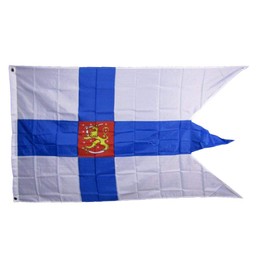 Trade Winds 3x5 Finland War Naval Ensign Flag 3'x5' Banner Brass Grommets Premium Fade Resistant