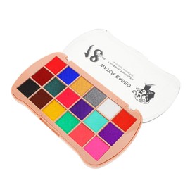 IWOWHERO Face Painting Kit 18 Colors Water Paints Cosplay Makeup Supplies Party Body Paint Safe and Non-toxic