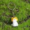 GANPUB 1Pc Random pattern Kitten Key Chain Couple Gift Fashion
