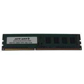 parts-quick 8GB Memory for QNAP TVS-EC880 NAS DDR3-1600 Long-DIMM Compatible RAM Module