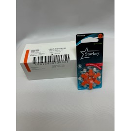 Starkey Size 13 Premium Hearing Aid Batteries - 60 Pack