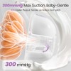 Breast Pump Hands Free, Wearable Breastfeeding Pump with 4 Modes