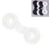 100pcs Shade Cloth Plastic Clips Round Fixing Clips for Greenhouse