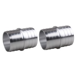 SEWOART 2 x Cooling Hose Connector Radiator Hose Nozzle Splice Adapter for Radiator Hose Reducer for Hose Nozzles Radiator Hose Coupling Coolant Hose Aluminium Alloy