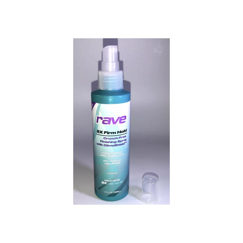 Rave 2X Firm Hold Crunch-Free Finishing Hair Spray W ClimaShield