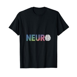 Neuro Enthusiast Brain Sunset Horizon T-Shirt