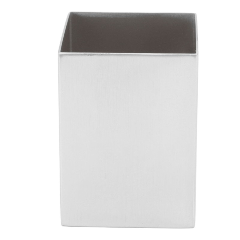 Pencil Cup Holder Multiple Uses Stainless Steel Desktop Stationery Organizer
