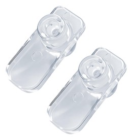 RUHUALIFE Upgrade PC Plastic Left & Right Refrigerator Vegetable Tray Crisper Drawer Wheel Mount Compatible with LG Kenmore and Kenmore Elite Refrigerator Tray/Crisper Replace#: MCR620965