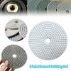 GWEI 5 Inch Wet/Dry Diamond Polishing Pads Universal 125mm Grinding
