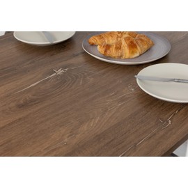 d-c-fix Peel and Stick Contact Paper Flagstaff Oak Wood Grain Self-Adhesive Film Waterproof & Removable Wallpaper Decorative Vinyl for Kitchen, Countertops, Cabinets 17.7" x 78.7"