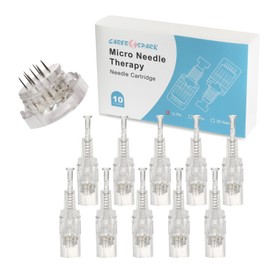 CARER SPARK Mikronadel 10 x 12 Nadellänge verstellbar 0,25 mm – 2 mm Mikronadelgerät Ersatz-Spritzenkopf Gewindeanschluss