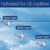 10 PCS Spinner Bait Set Multi Colored Fishing Lures Set