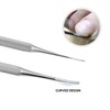 Double Ended Ingrown Toenail Lifter and Toe Nail File must