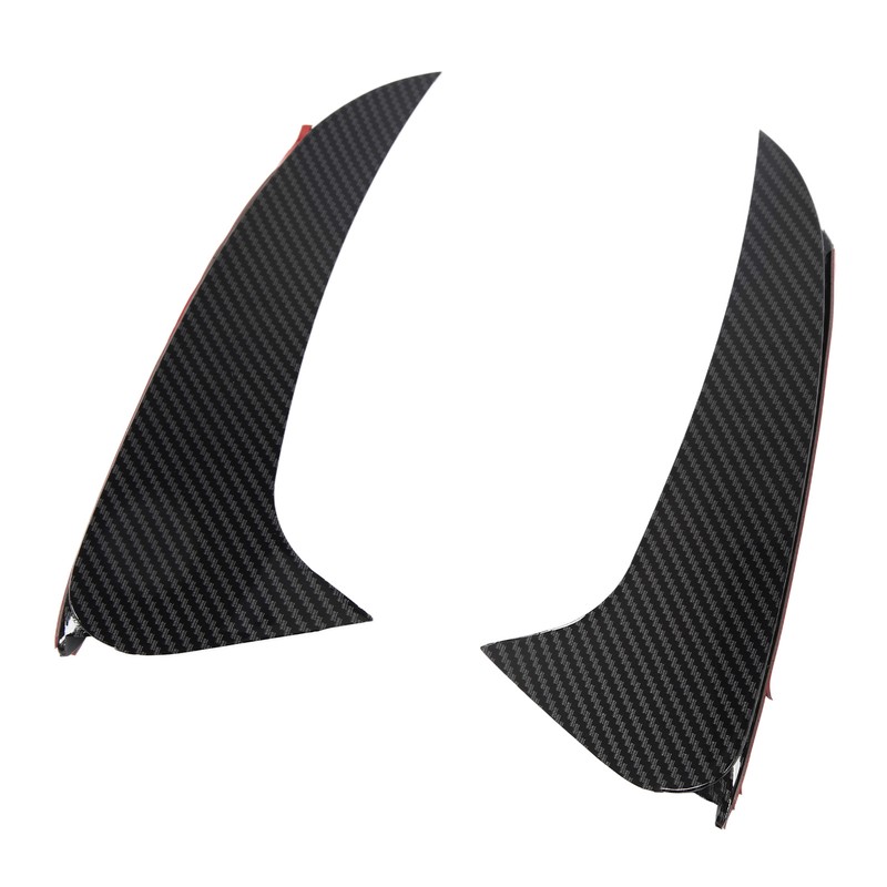 2 Pcs Rear Bumper Spoiler Air Vent Cover Lower Air