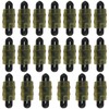 YINETTECH 20Pcs Carp Fishing Method Feeder Connector Quick Change Stop