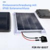 Witproton Roof Feed-Through Solar Double Cable Enclosure with 10 cm