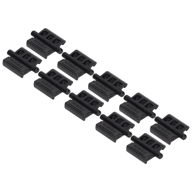 10pcs Walkie Talkie Push Button Battery Lock Hold for Baofeng