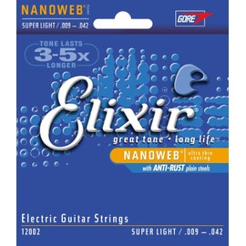 erikusa- Electric Guitar Strings Extra Light 09 – 42 X 12002 in Pack Set of 3 12002 – 3P