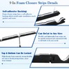Upgraded Outside 9 in R Panel Metal Roof Foam Closure