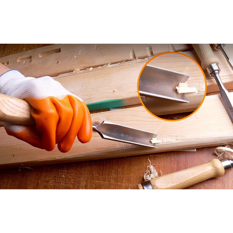 ATOPLEE Wood Chisel Set for Woodworking, 4 pcs Professional Wood