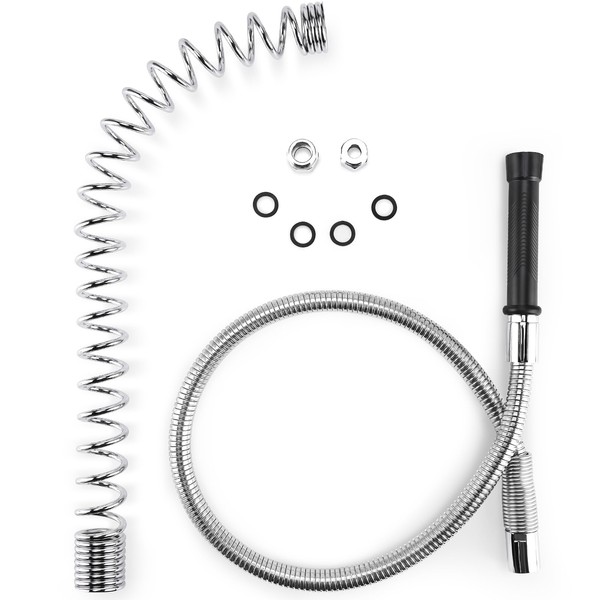 38” Stainless-Steel Pre Rinse Hose ，With 304 Stainless Steel Pre