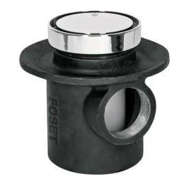 Coladera De Hierro De 1 Boca, Redomnda, Cerámico Foset 49316