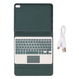 Tablet Case with Magnetic Keyboard Pencil Holder Touchpad for IOS 10.9inch 2022 Generation 10 Professional Smart Keyboard Case Green