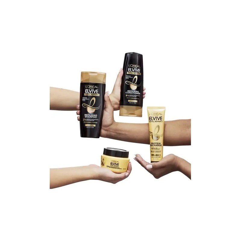 Loreal Paris Elvive Reparación Total 5 Champú Reparador Y A
