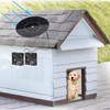 5W Chicken Coop Exhaust Ventilation Fan Monocrystalline Silicon Pet Cat