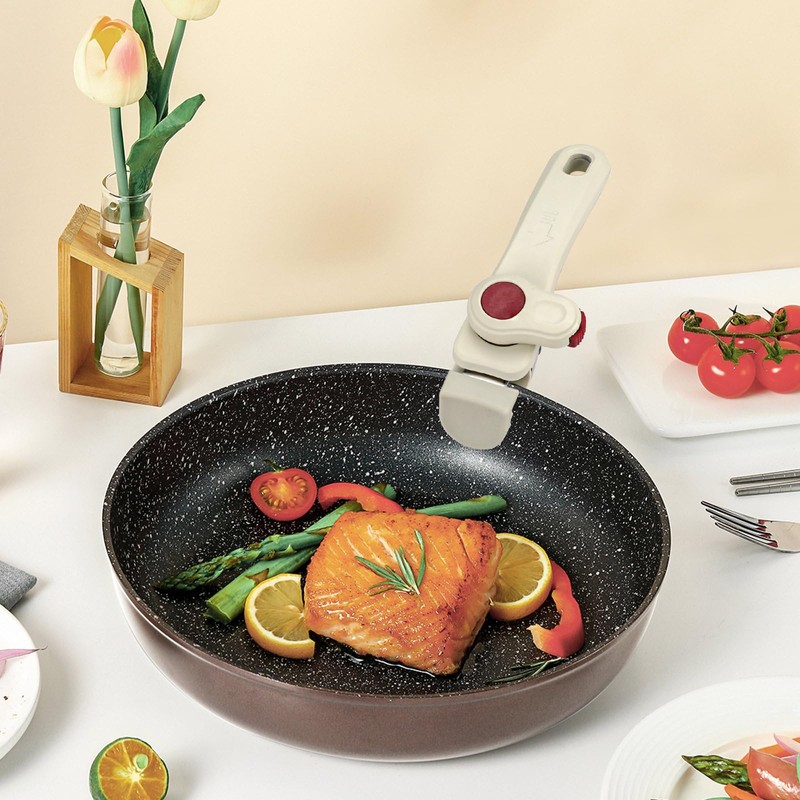 LELE LIFE Removable Pot Handle, Detachable Pan Handle, Universal Replacement