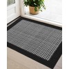 LUMI Door Mat Indoor Entrance, Non-Slip Durable Indoor Door Mat,
