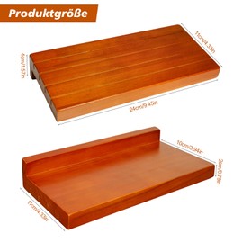 SOARFLY Playing Card Holder Wooden Pack of 2 Card Holder Children's Card Holder Playing Cards for Seniors and Children Always Keeps an Overview