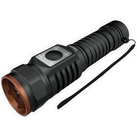 Vortex TK600 Rechargeable 14500 Li-ion Battery Dimmerable CREE XP-L LED Extendable EDC Magnetic End Cap Up to 600 lumens Mini-USB Charging Outdoor Survival Flashlight