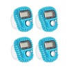 Jizlan 4Pcs Finger Counter - 20g Electronic Finger Counter, 5-Digit