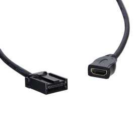 Goods Land (GD-ETYPE) HDMI E Type Male A Type Female Converter Cable for Car Navigation System, 3.9 ft (1.5 m)