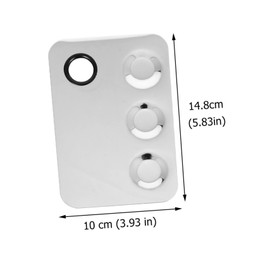 Outanaya Nail Art Mixing Palette Cosmetic Palette with Spatulas for Manicure for Color Blending Home Use