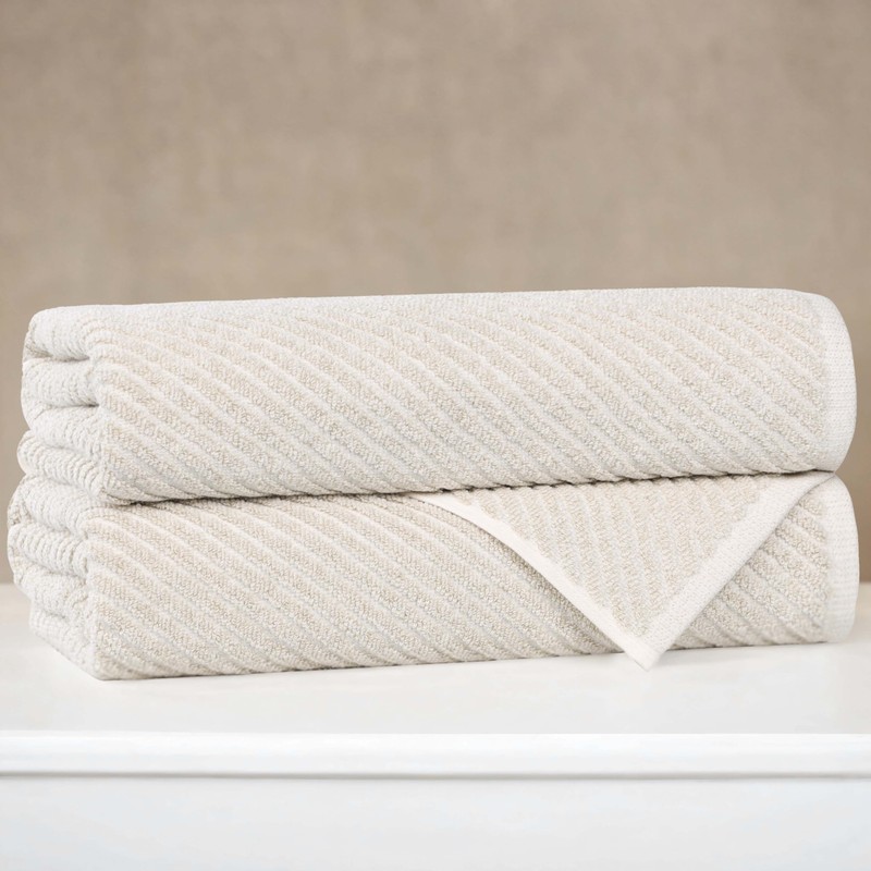 Superior Amelia Viscose Cotton Blend Medium Weight Towels, for Bathroom,