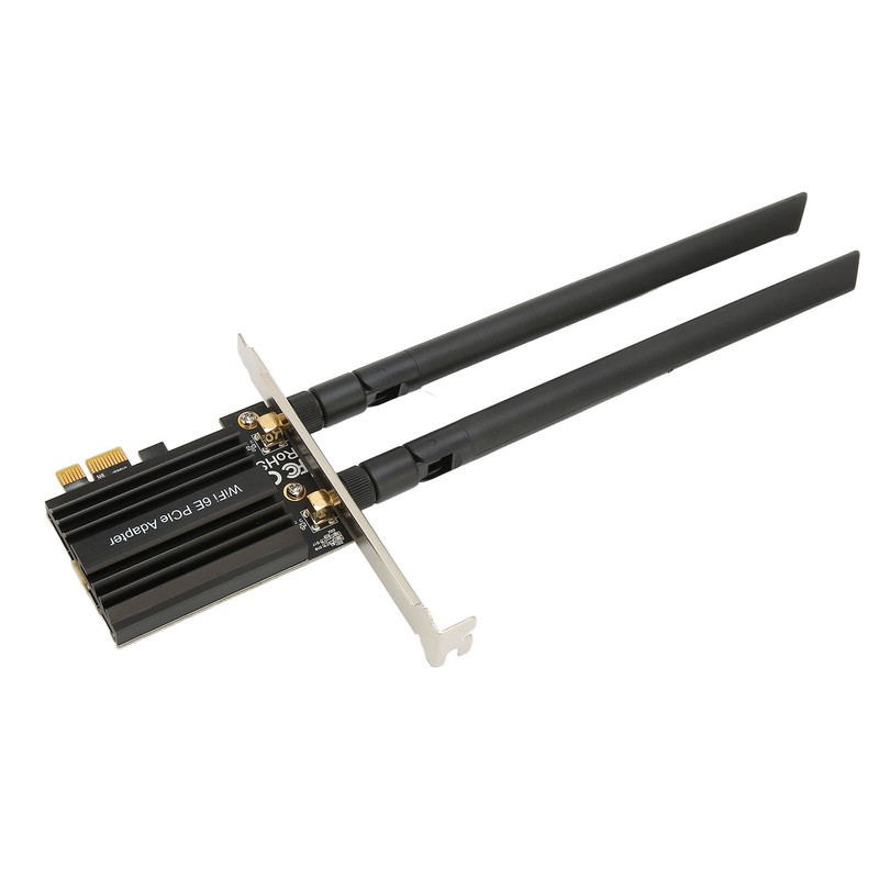 WiFi Card 6E PCIE Slot Bluetooth 5.2 5GHZ 6GHZ 2.4GHZ