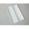 (18 sheets per sheet) Helmet Name Seal, Safety Sticker (Company