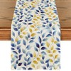 Leaves 210 GSM Summer Table Runner, Seasonal Spring Kitchen Dining